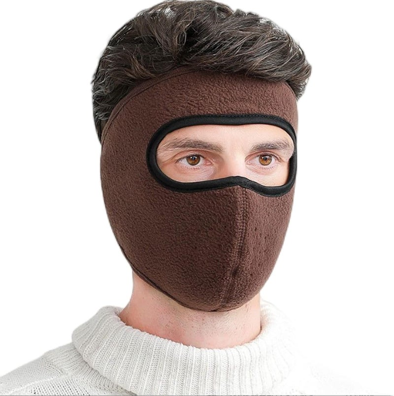 xbuk Winter Fleece Ski Mask for Women，Balaclava Face Mask Men Full Face Coverings Warm Mask，Winter Riding Windproof Mask - Image 1